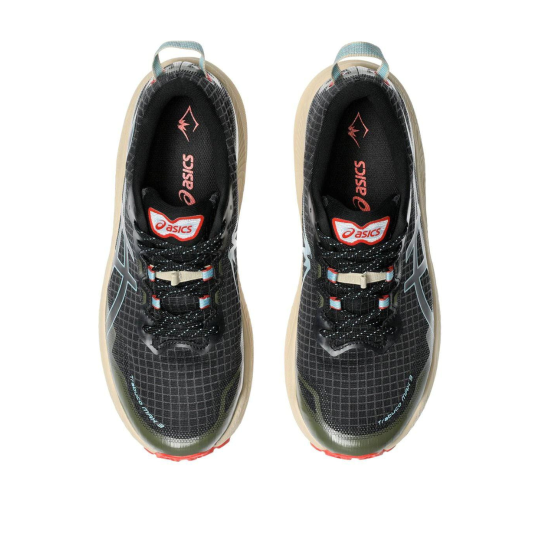 Asics Trabuco Max 3™ – Vert Olive avec Rouge