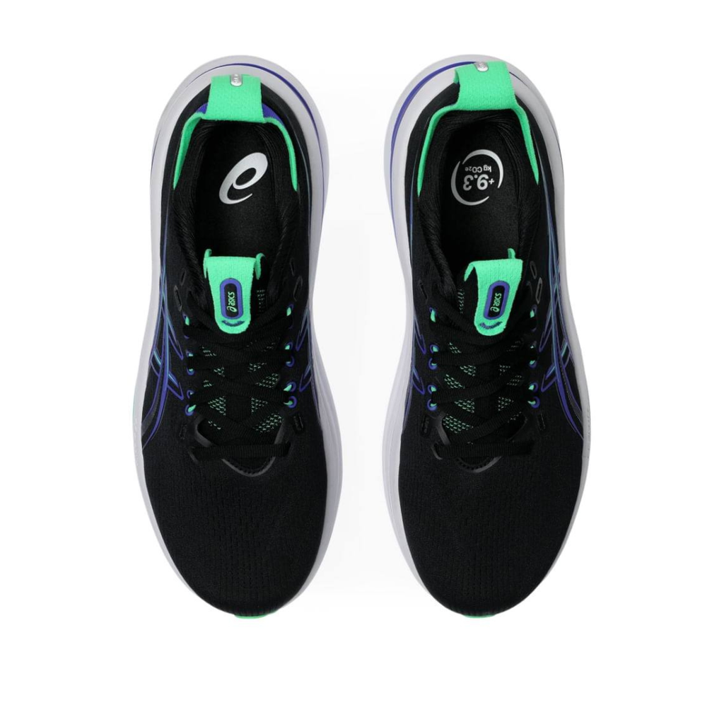 Asics Gel-Nimbus 28™ – Noir avec éclat de cobalt