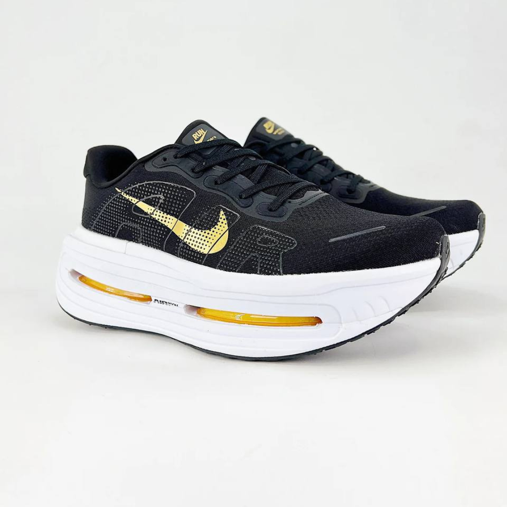 Nike Vomero Premium™ – Black Shadow w/ Metallic Gold