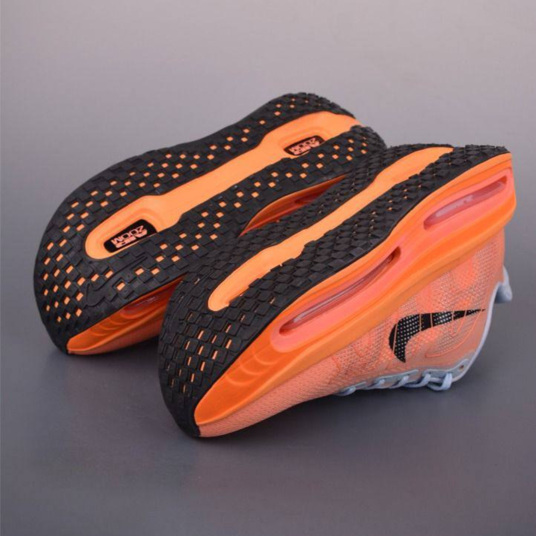 Nike Vomero Premium™ – Orange coucher de soleil avec Gris acier