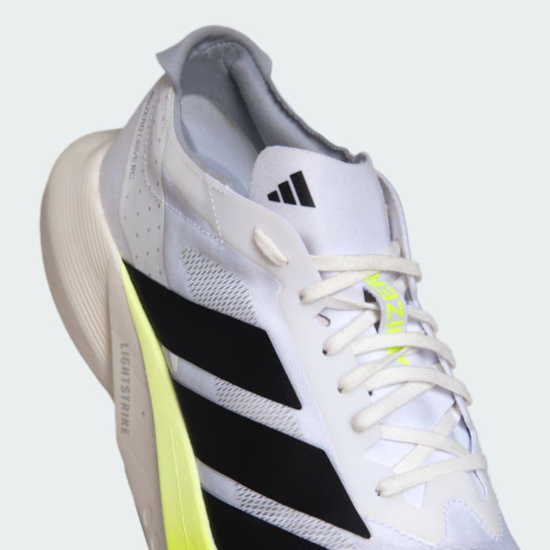 Adidas Adizero Drive RC™ – Cloud White avec Core Black et Lucid Lemon