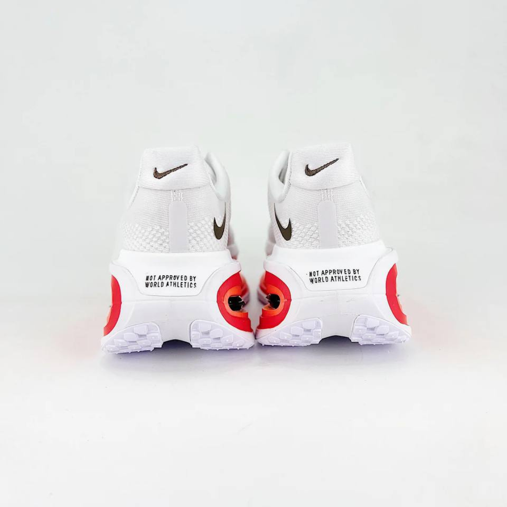 Nike Vomero Premium™ – White Charge w/ Crimson Rush