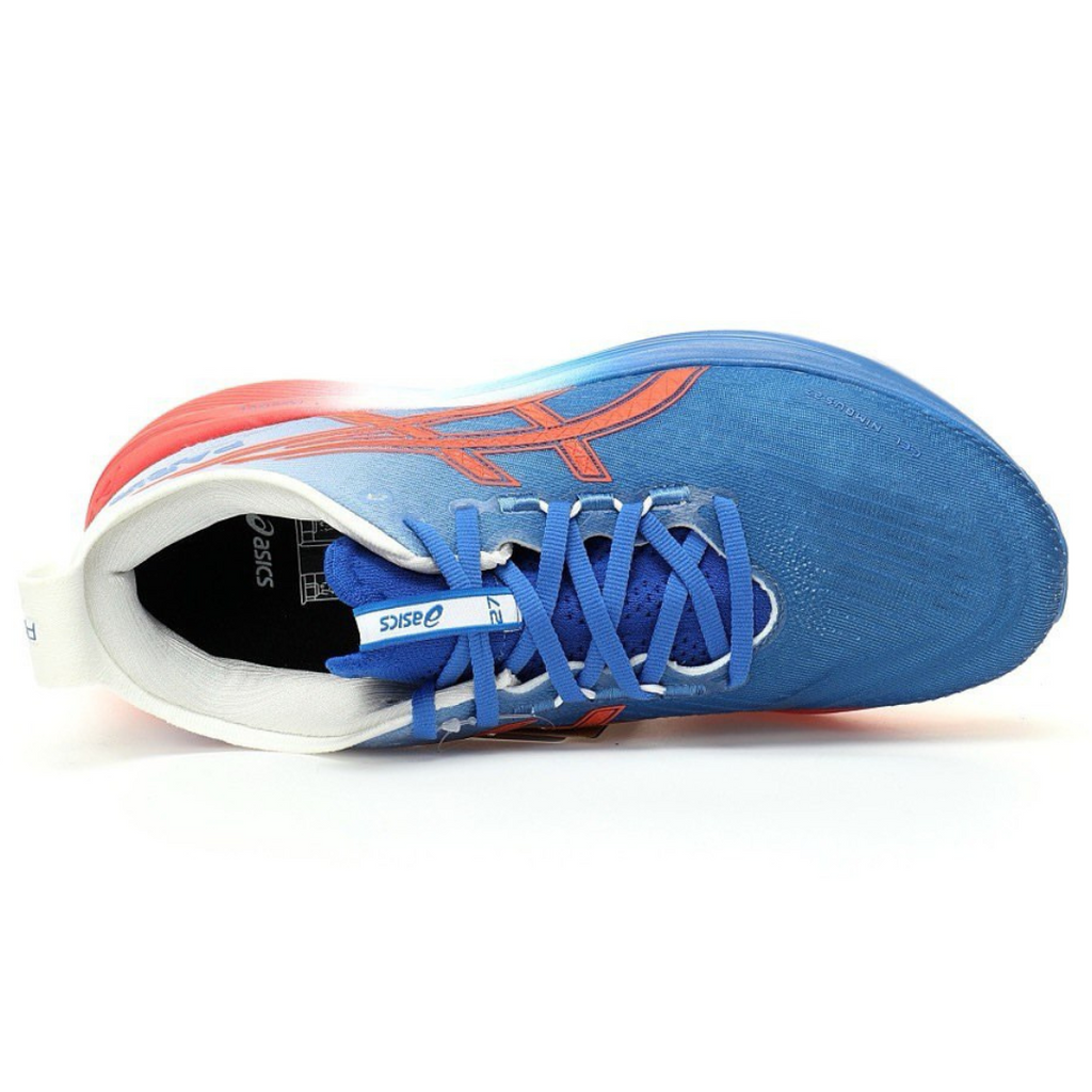 Asics Gel-Nimbus 27 Paris™ – Bleu avec Rouge et Blanc