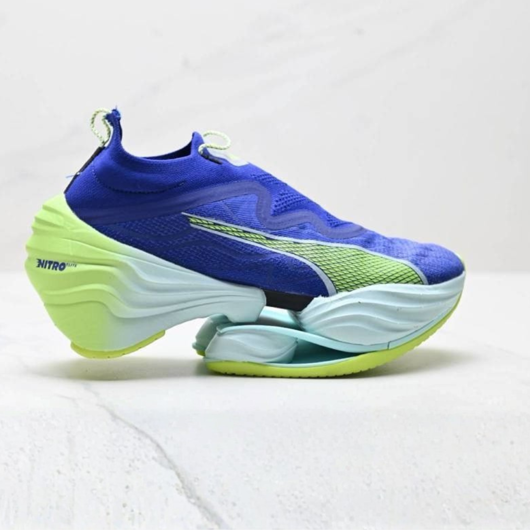 Puma Fast-RB Nitro Elite™ – Bleu avec Vert