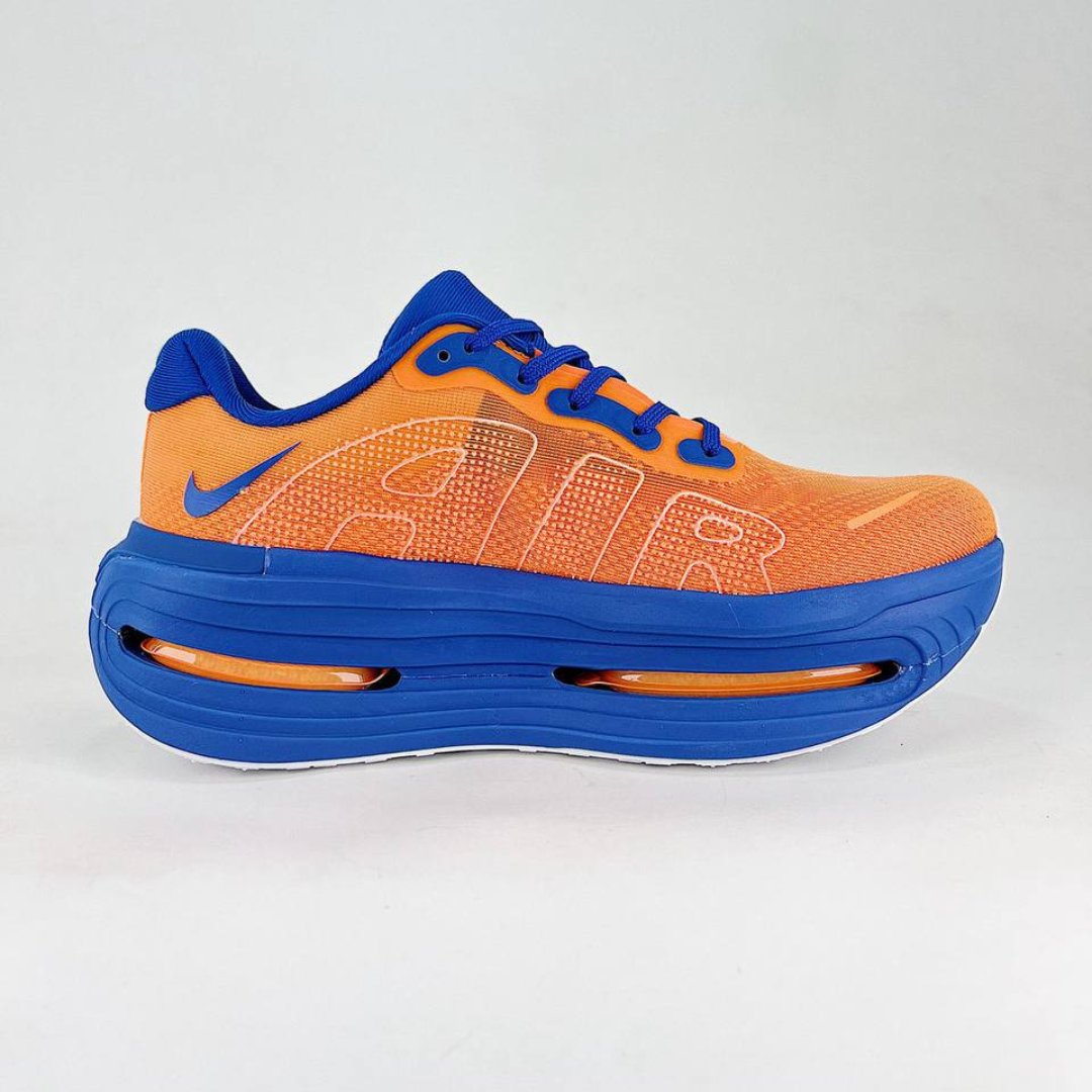 Nike Vomero Premium™ – Orange coucher de soleil avec bleu océan et blanc luminescent