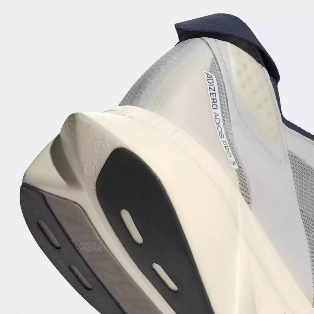 Adidas Adizero Adios Pro 3™ – Blanc/Bleu Foncé