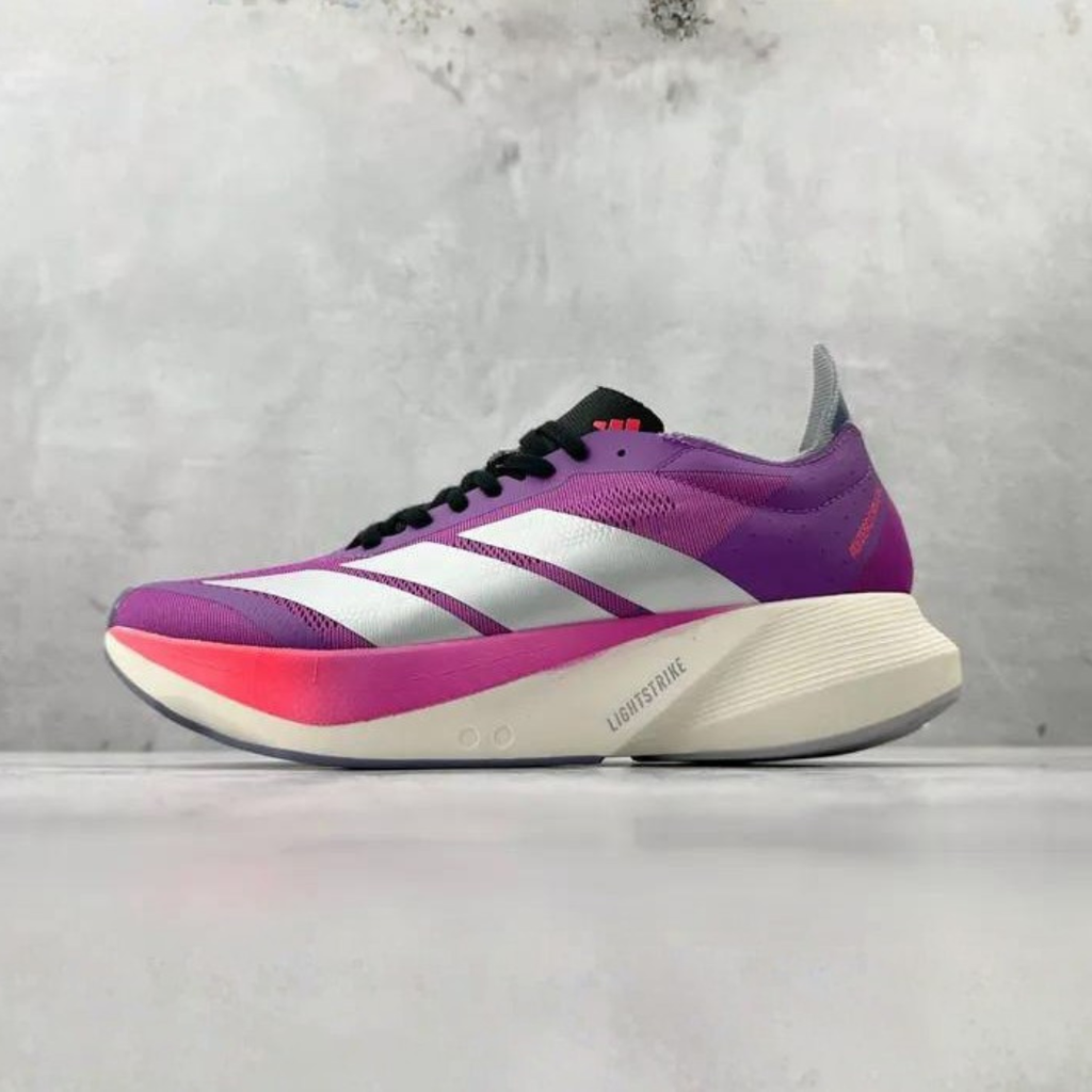 Adidas Adizero Drive RC™ – Violet éclatant avec Argent Métallique et Rouge Vif
