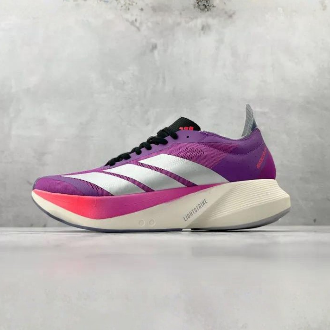 Adidas Adizero Drive RC™ – Violet éclatant avec Argent Métallique et Rouge Vif