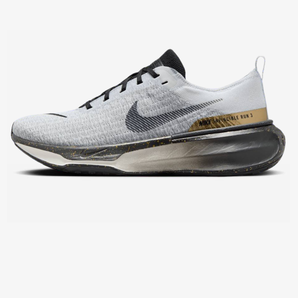 Nike ZoomX Invincible Run 3™ – Gris Acier/Or Noir