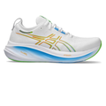 Asics Gel-Nimbus 26™ – Blanc avec Bleu et Vert