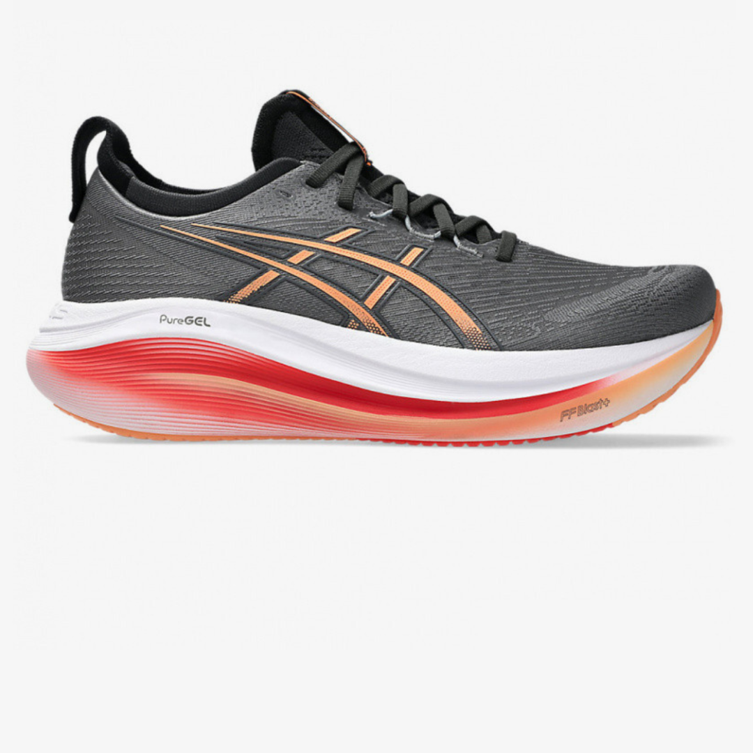 Asics Gel-Nimbus 27™ – Gris/Orange