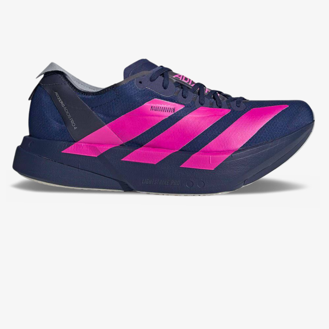 Adidas Adizero Adios Pro 4™ – Bleu marine avec rose