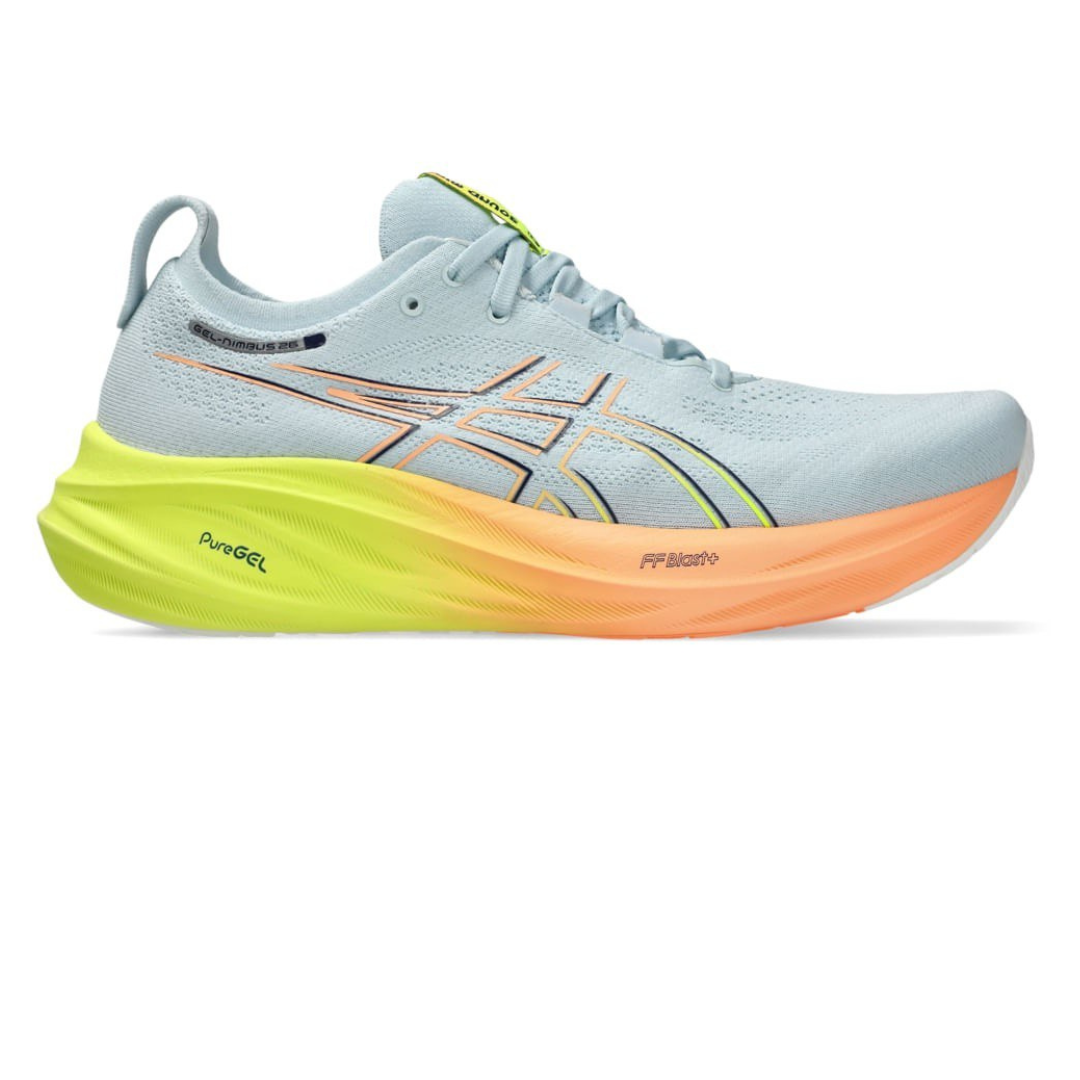 Asics Gel-Nimbus 26 Paris™ – Bleu Clair avec Jaune