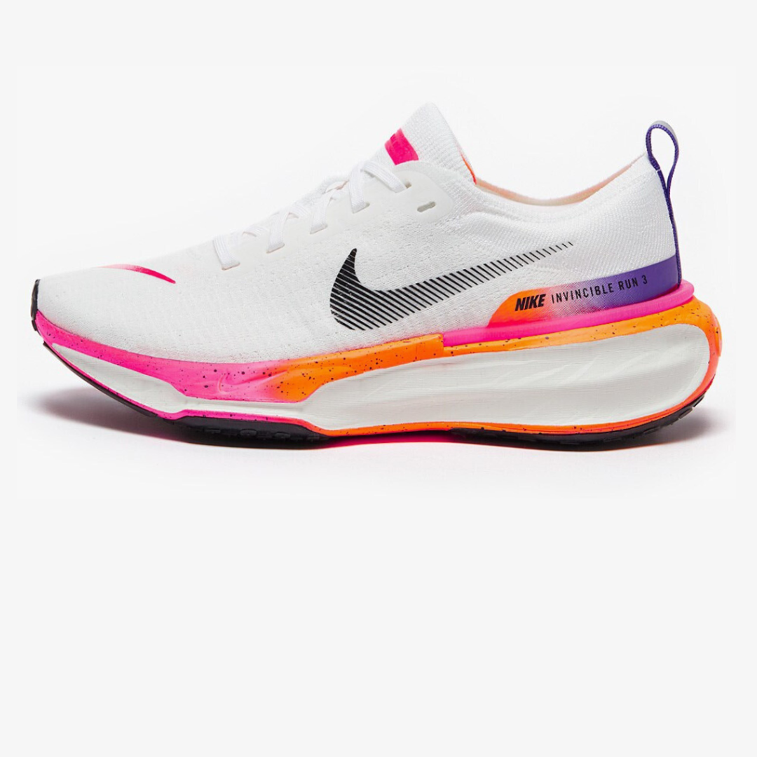 Nike ZoomX Invincible Run 3™ – White Glow avec Hyper Pink