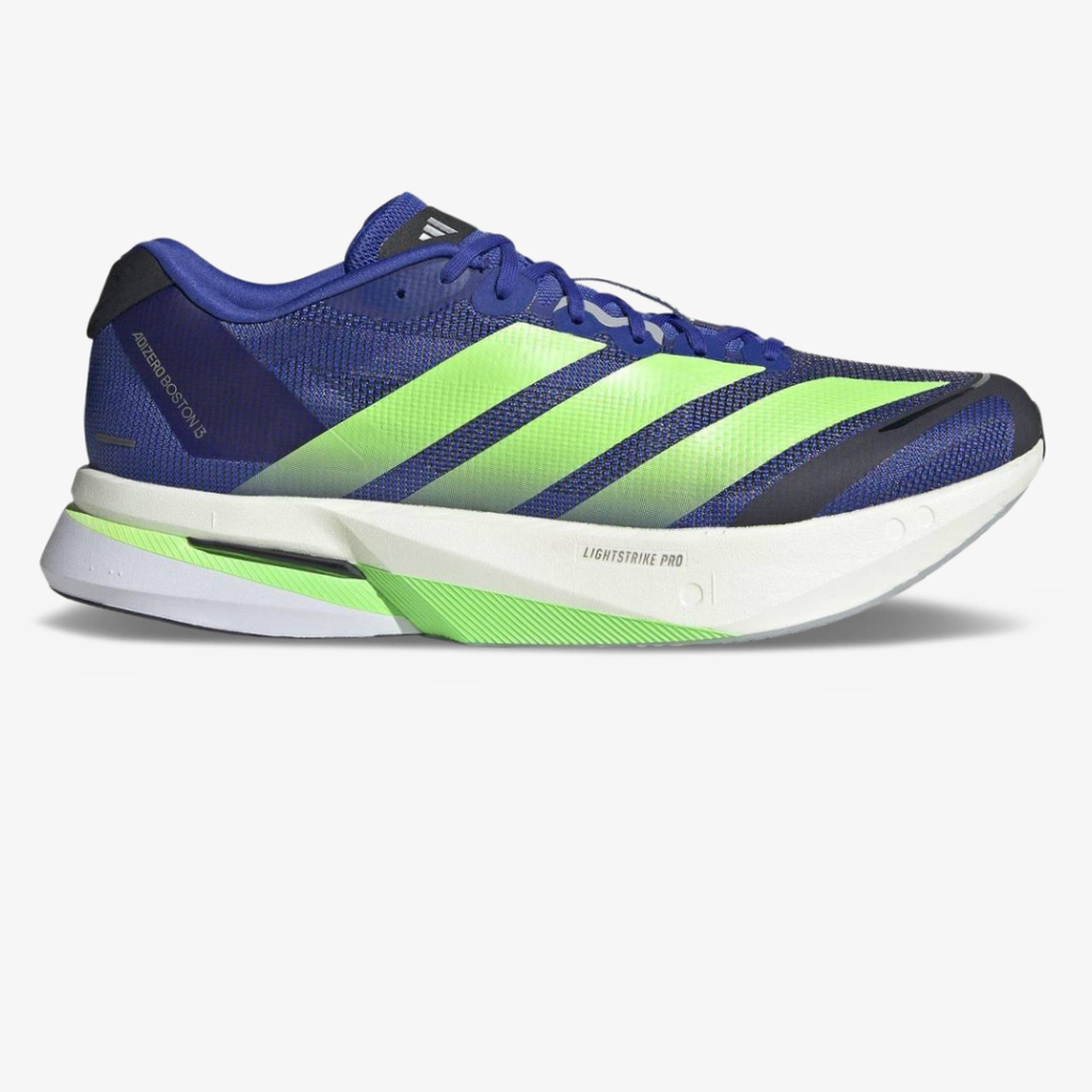 Adidas Adizero Boston 13™ – Bleu marine avec du vert