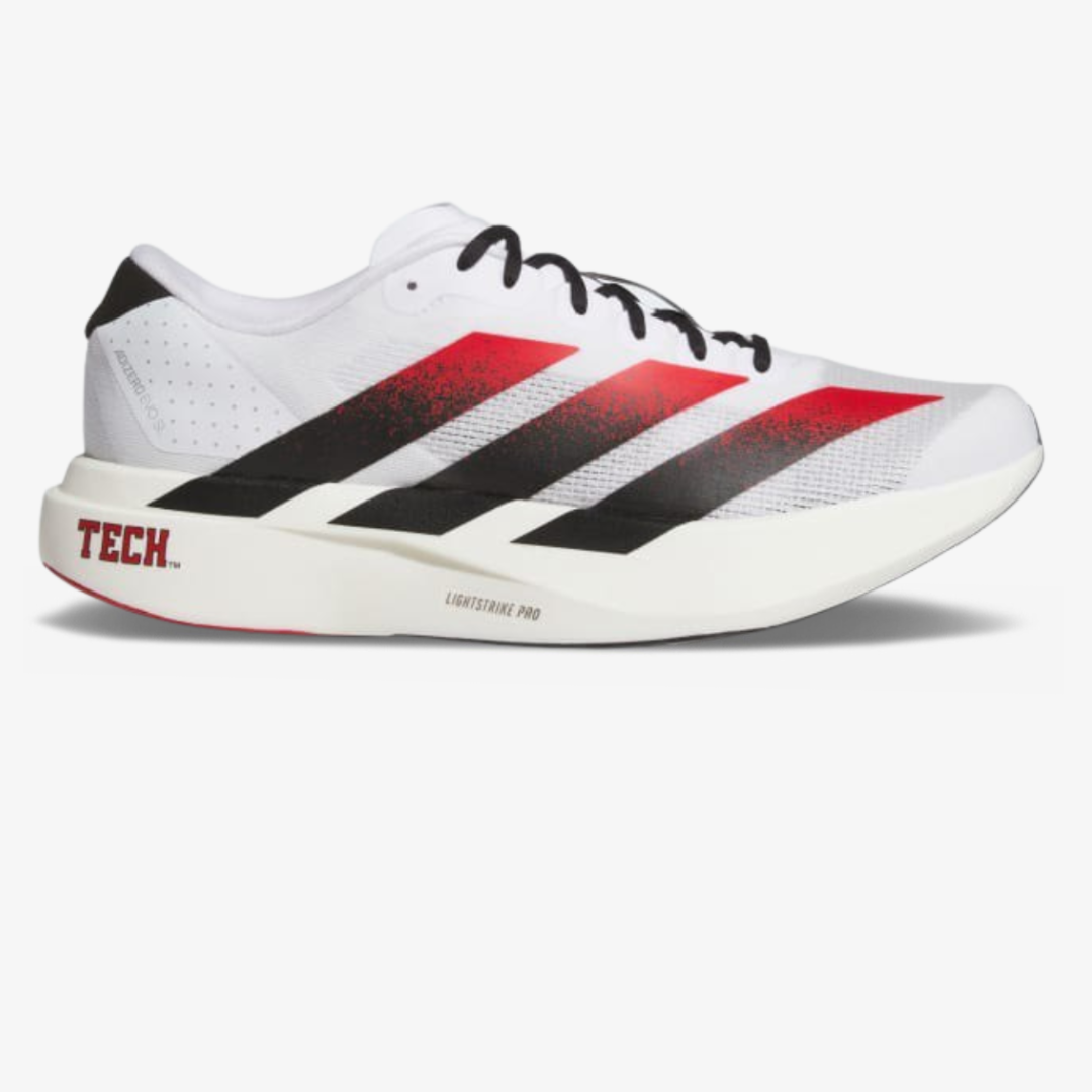 Adidas Adizero EVO SL™ – Blanc, Noir et Rouge