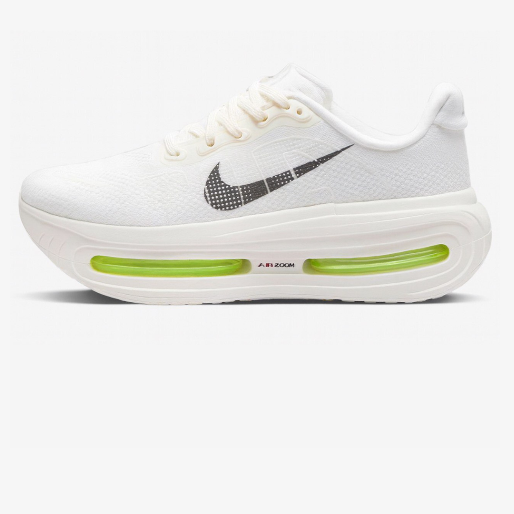 Nike Vomero Premium™ – Blanc brillant avec vert flashy