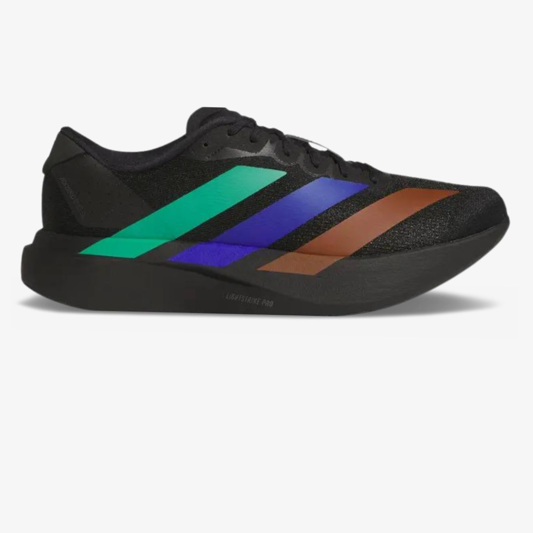 Adidas Adizero EVO SL™ – Noir avec Vert, Bleu et Marron