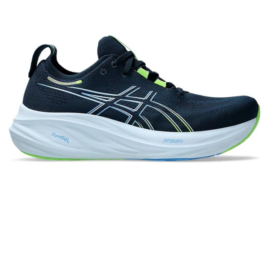 Asics Gel-Nimbus 26™ – Bleu Marine avec Bleu et Vert