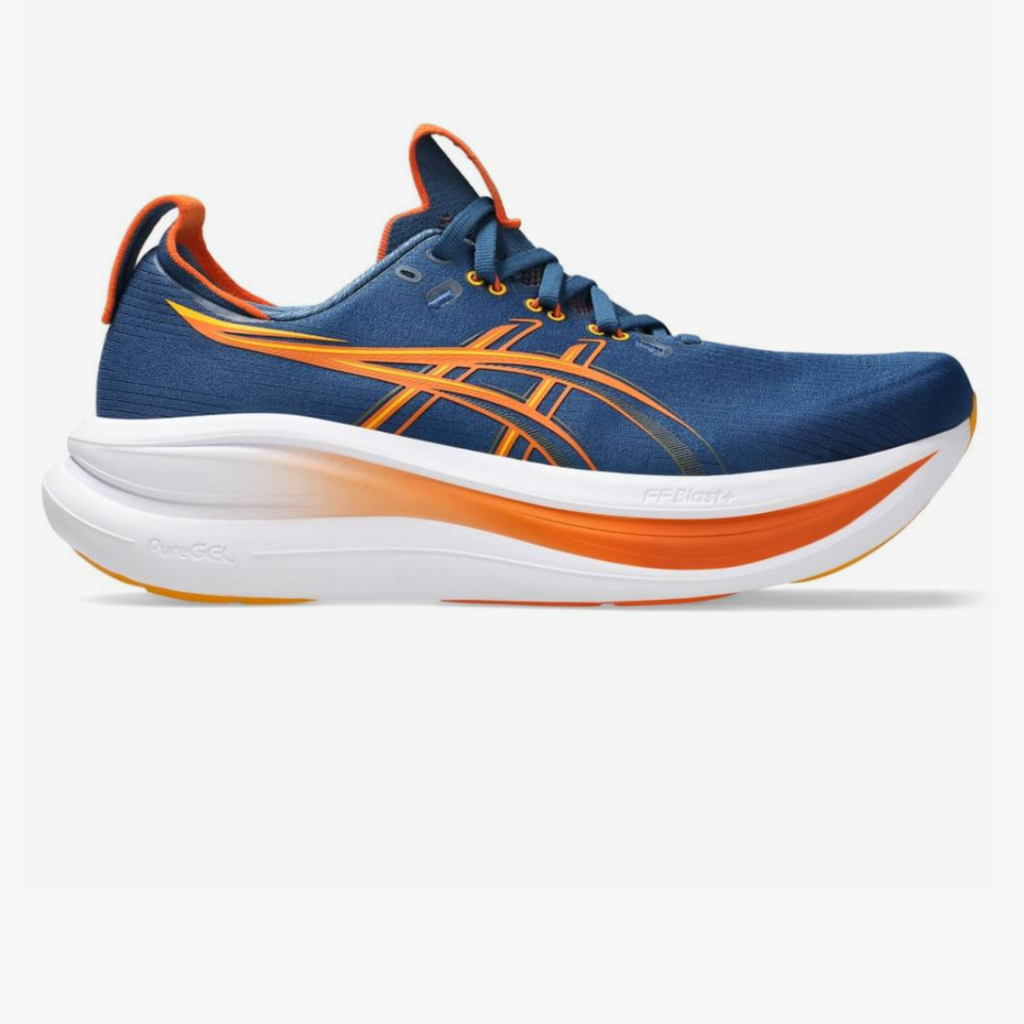 Asics Gel-Nimbus 28™ – Bleu avec Orange