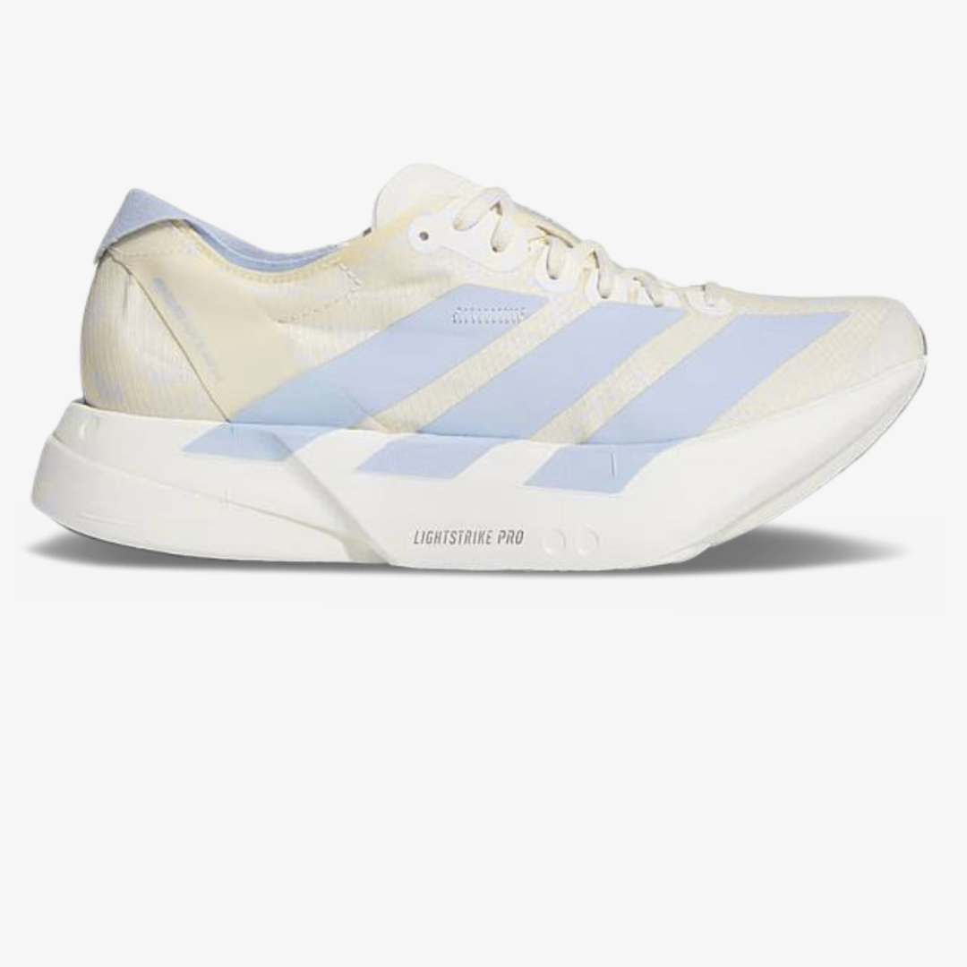 Adidas Adizero Adios Pro 4™ – Beige avec bleu