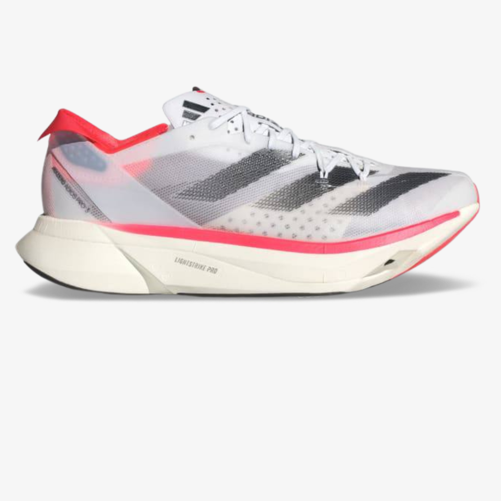 Adidas Adizero Adios Pro 3™ – Blanc/Rouge solaire