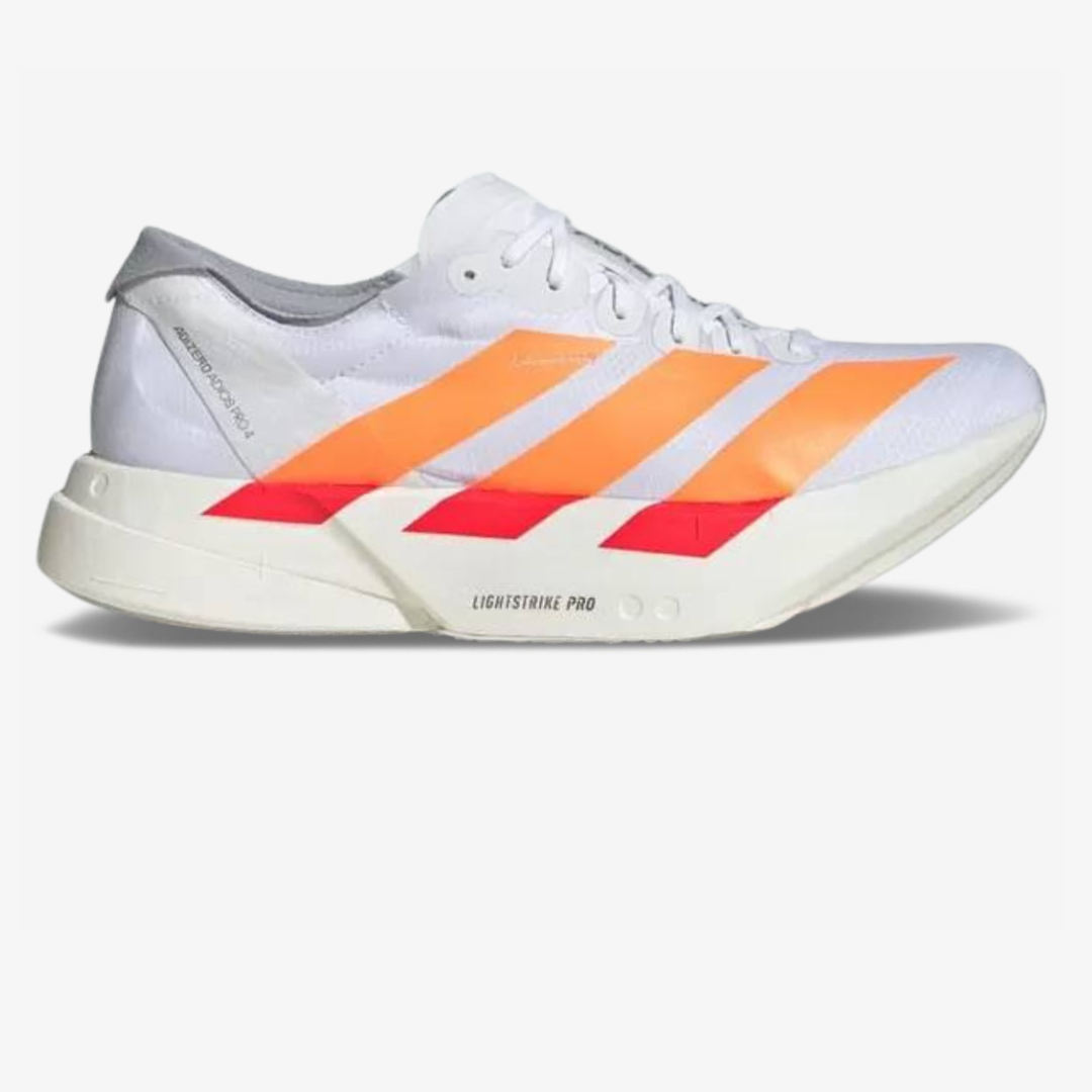 Adidas Adizero Adios Pro 4™ – Blanc avec Orange