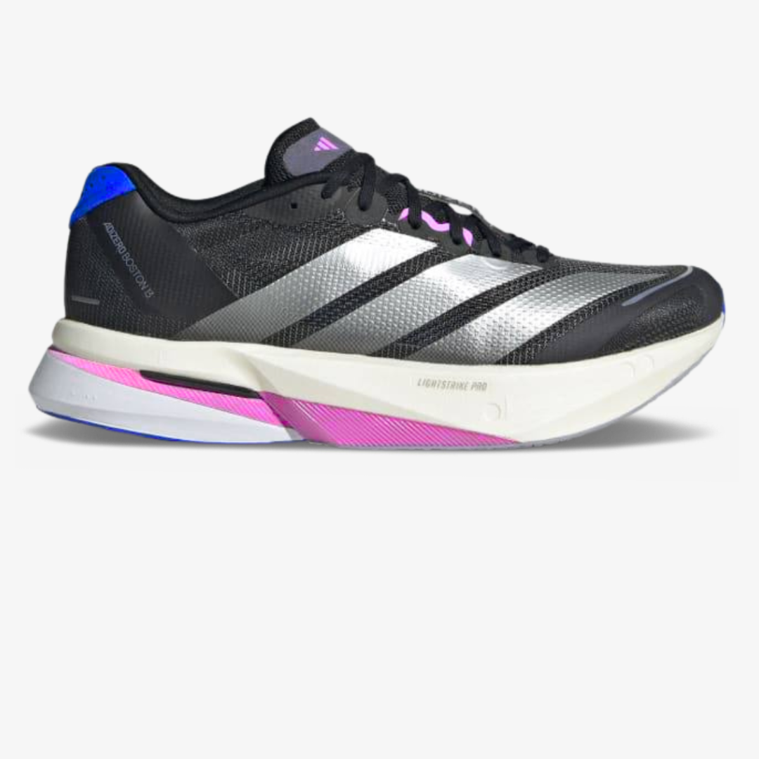 Adidas Adizero Boston 13™ – Noir avec Bleu et Violet