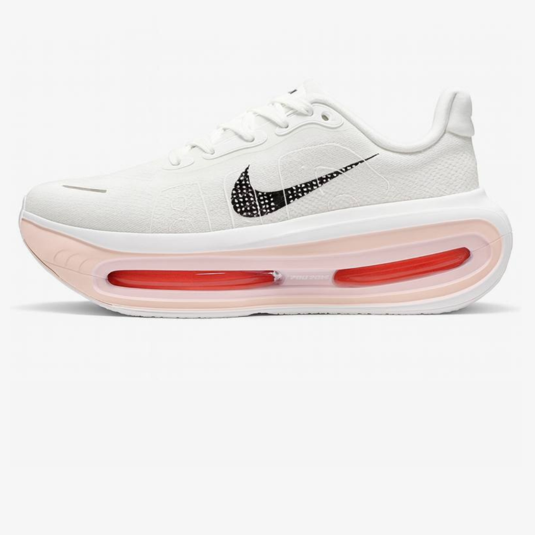 Nike Vomero Premium™ – Blanc brillant avec Rose vif