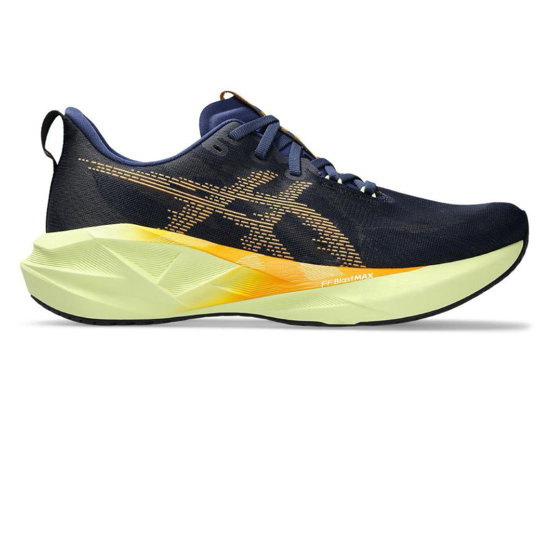 Asics Novablast 5™ – Bleu marine avec Vert et Orange
