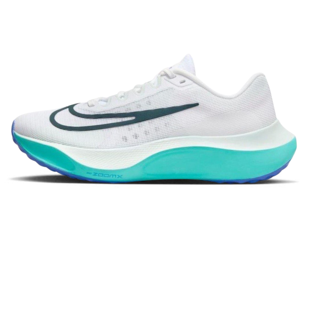 Nike Air Zoom Fly 5™ – Blanc fluorescent avec Bleu océan