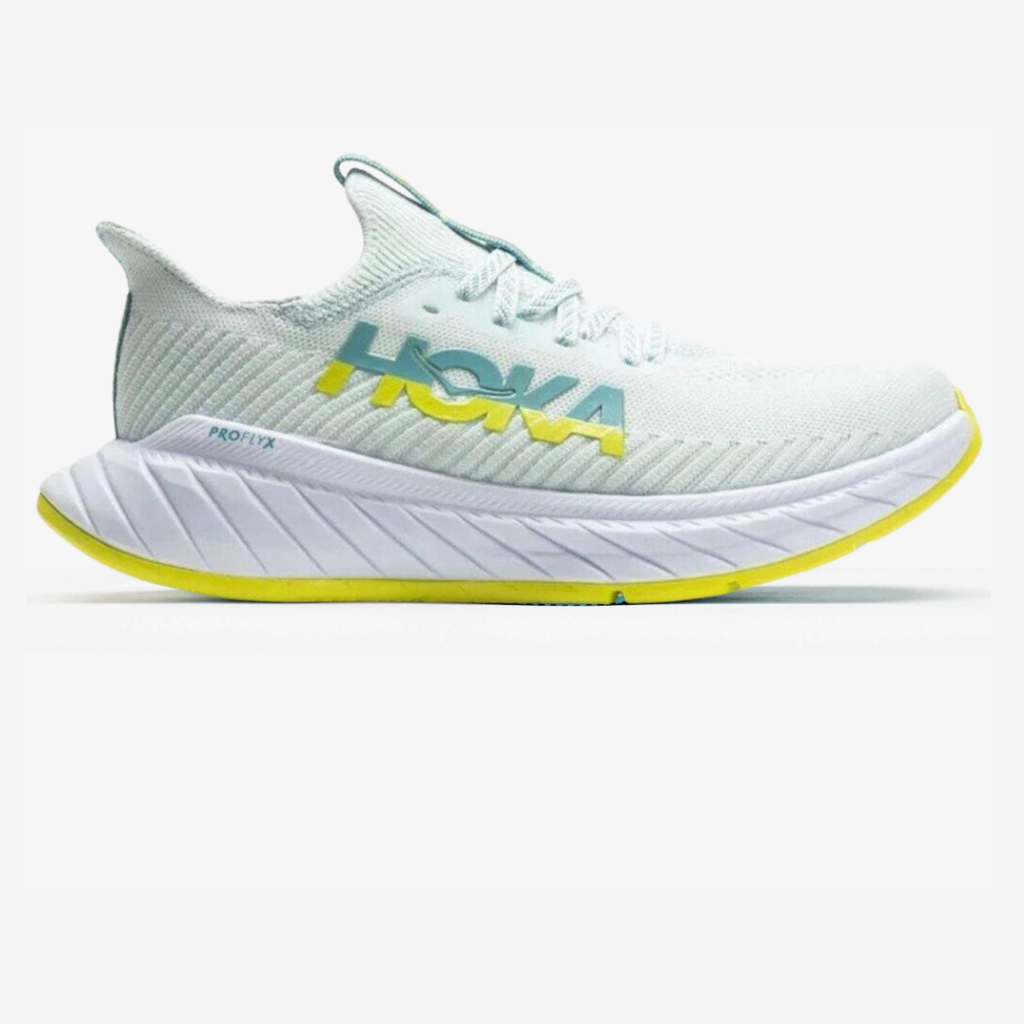 Hoka Carbon X3™ – Bleu Vibrant avec Orange Énergétique