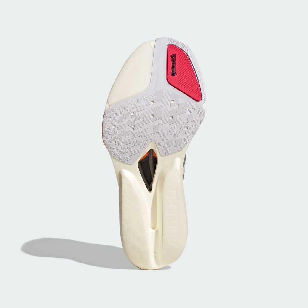 Adidas Adizero Prime X3 Strung™ – Blanc nuage / Rouge vif