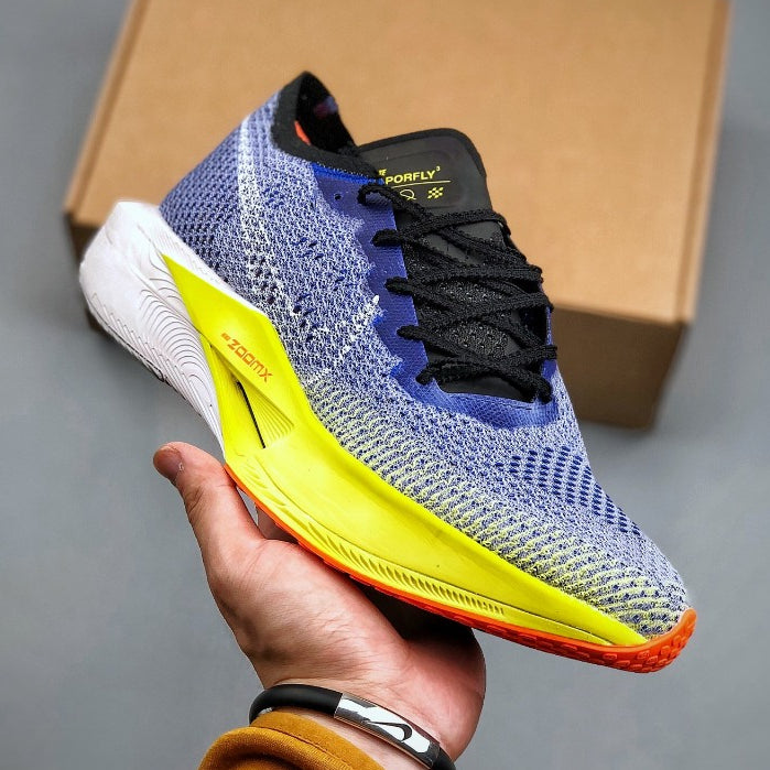 Nike Air ZoomX Vaporfly Next% 3™ – Blue Flash et Yellow Strike