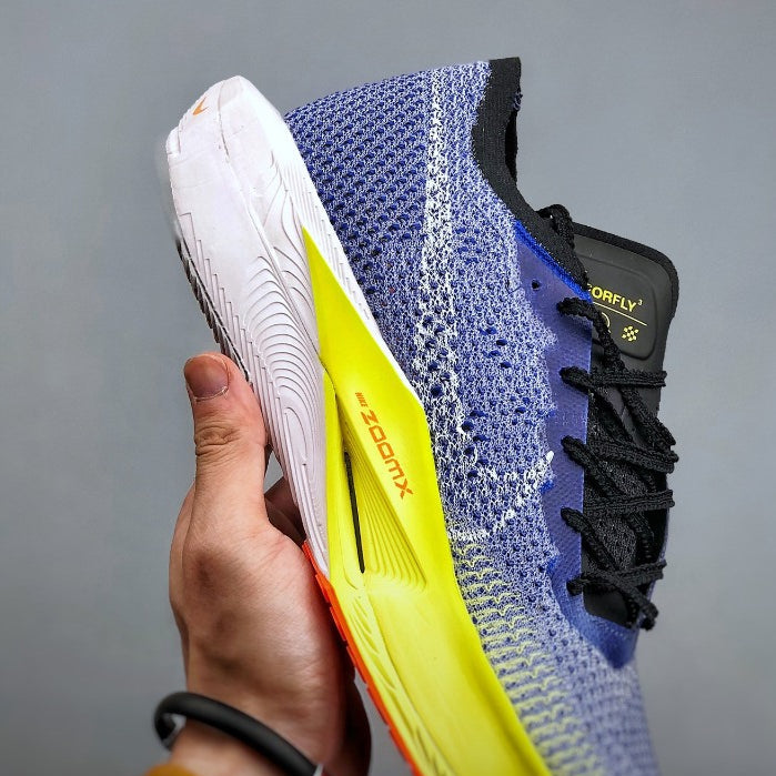 Nike Air ZoomX Vaporfly Next% 3™ – Blue Flash et Yellow Strike