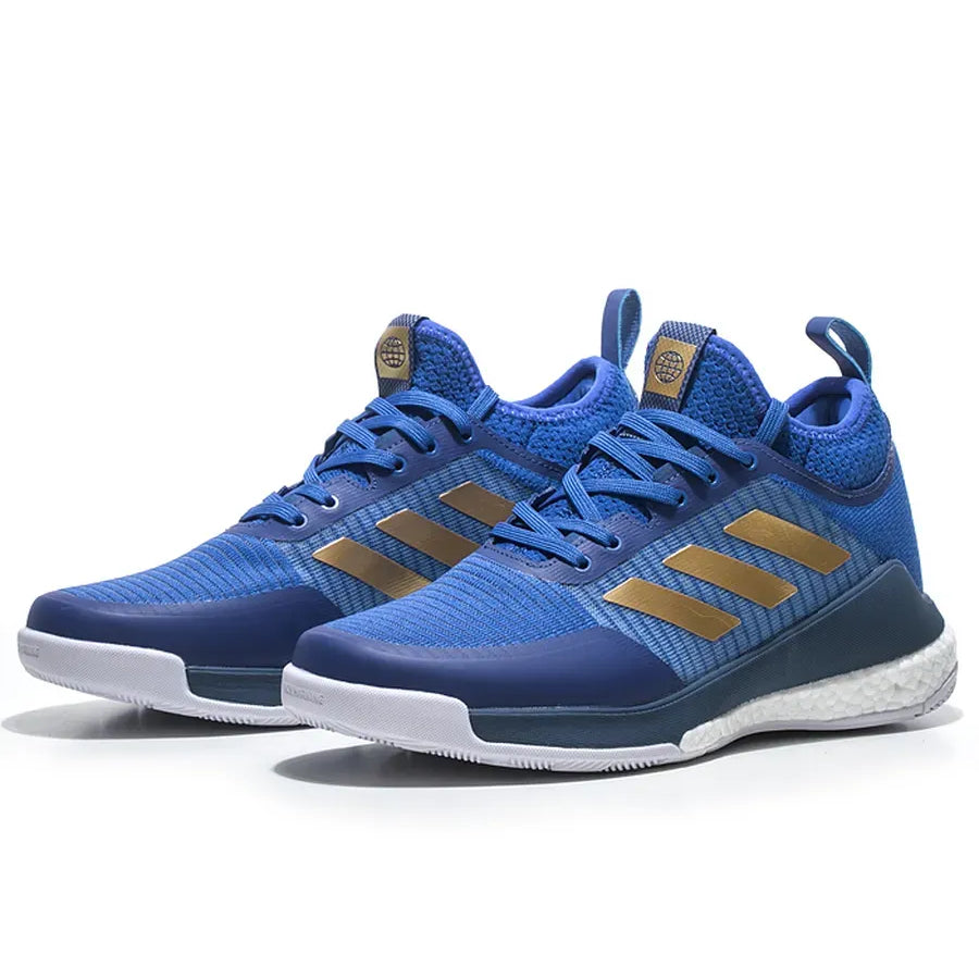 Adidas Crazyflight Mid™ – Bleu et blanc
