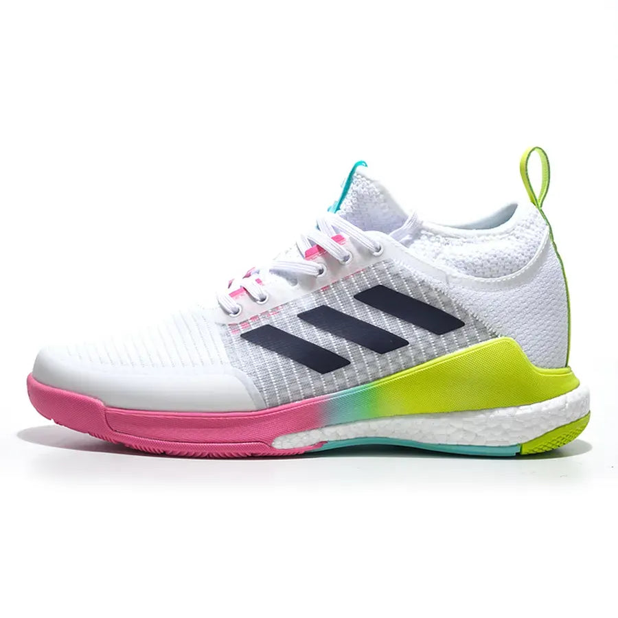 Adidas Crazyflight Mid™ – Blanc et vert
