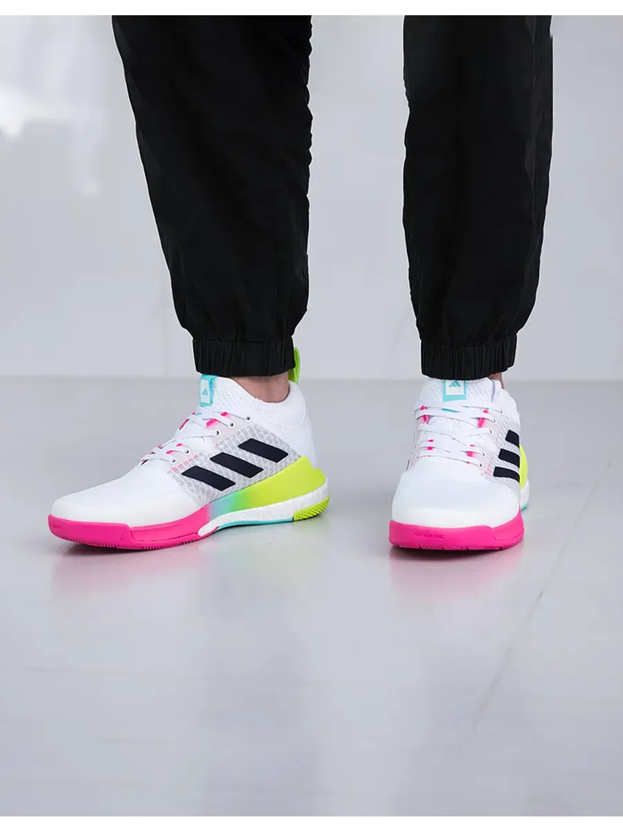 Adidas Crazyflight Mid™ – Blanc et vert