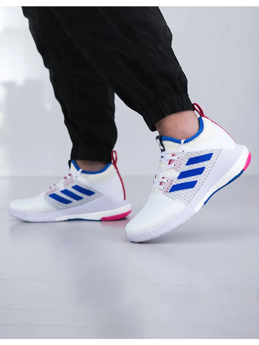 Adidas Crazyflight Mid™ – Rose/Blanc