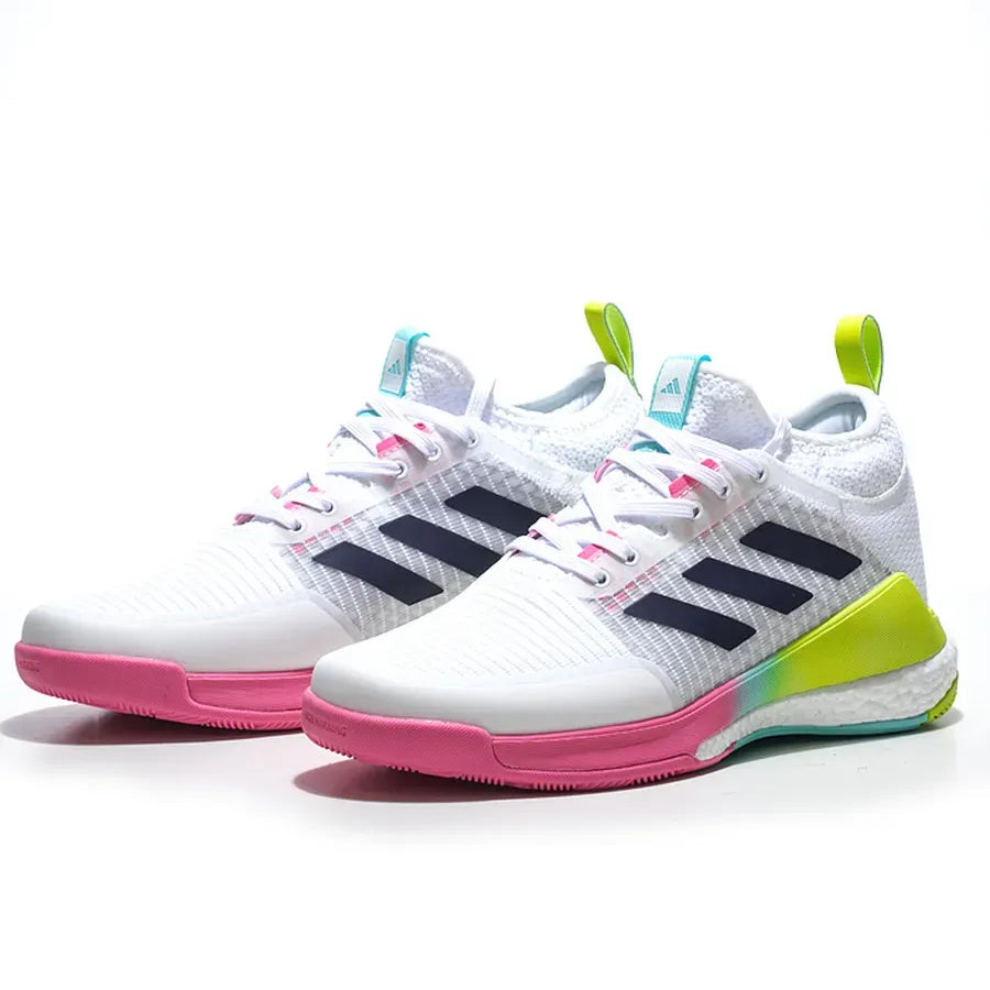Adidas Crazyflight Mid™ – Blanc et vert