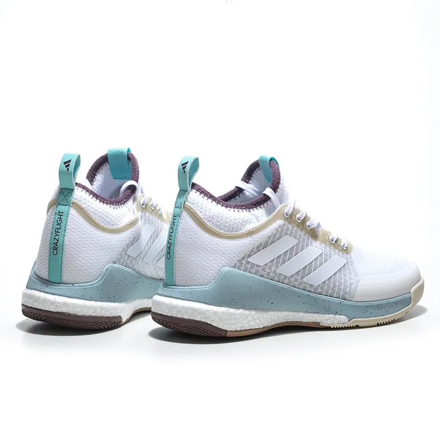 Adidas Crazyflight Mid™ – Violet et blanc