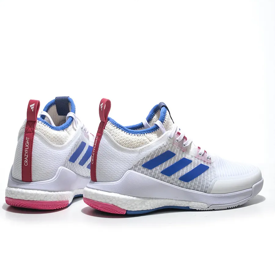 Adidas Crazyflight Mid™ – Rose/Blanc