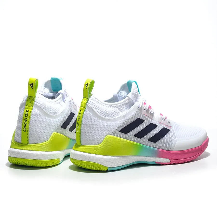 Adidas Crazyflight Mid™ – Blanc et vert