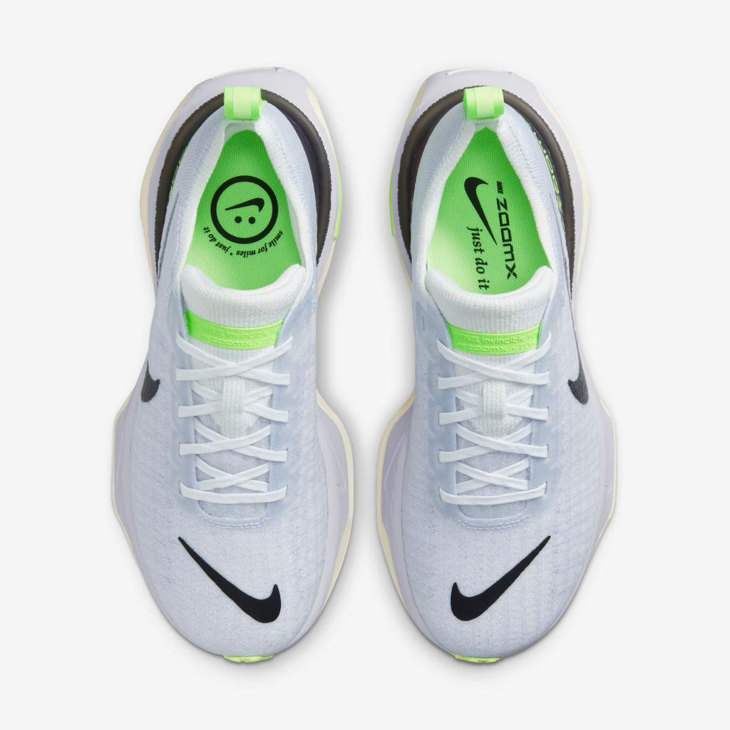 Nike ZoomX Invincible Run 3™ – Blue Teinte avec Vert Vif