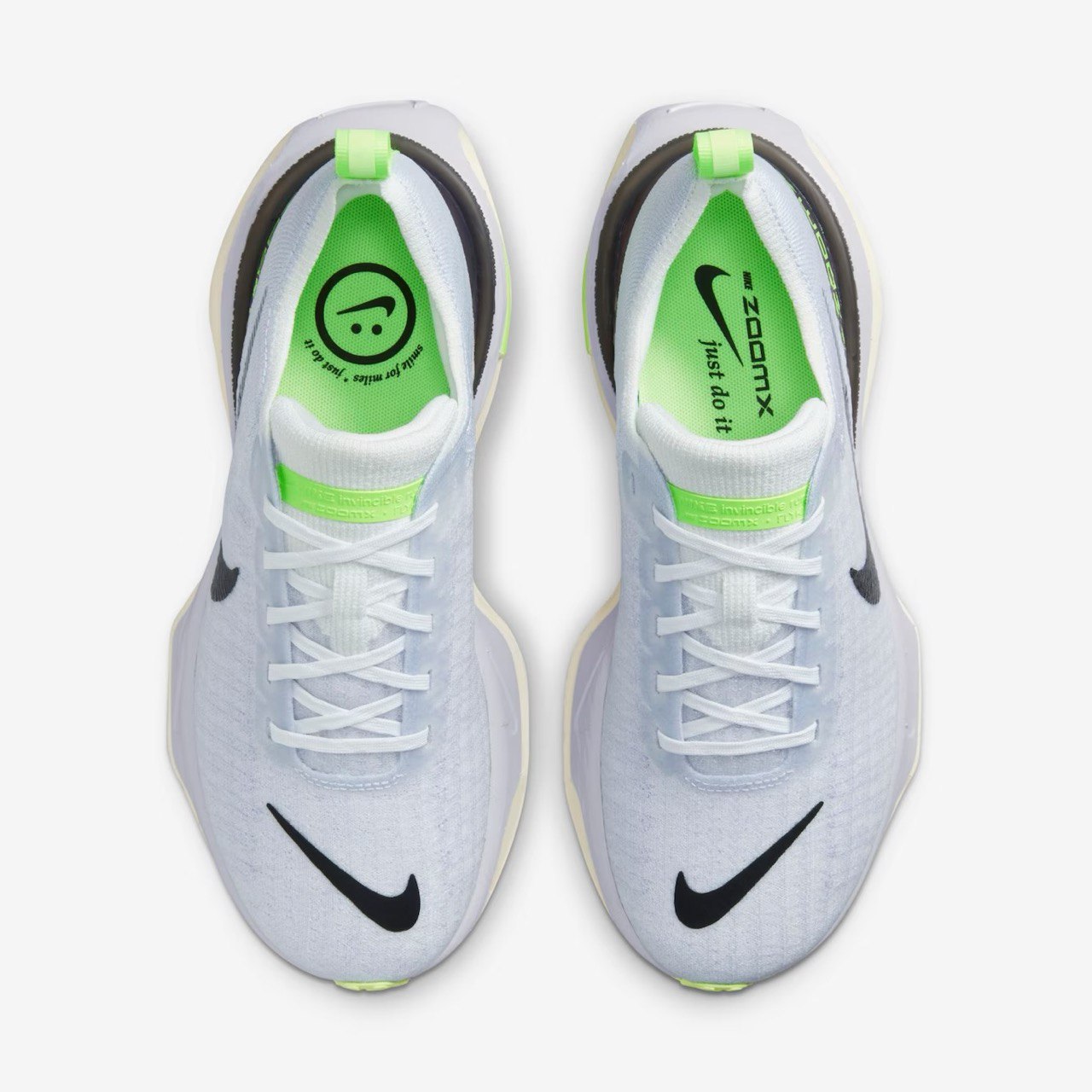 Nike ZoomX Invincible Run 3™ – Blue Teinte avec Vert Vif