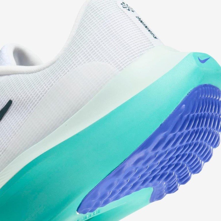 Nike Air Zoom Fly 5™ – Blanc fluorescent avec Bleu océan