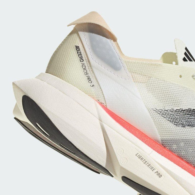 Adidas Adizero Adios Pro 3™ – Beige avec noir et orange