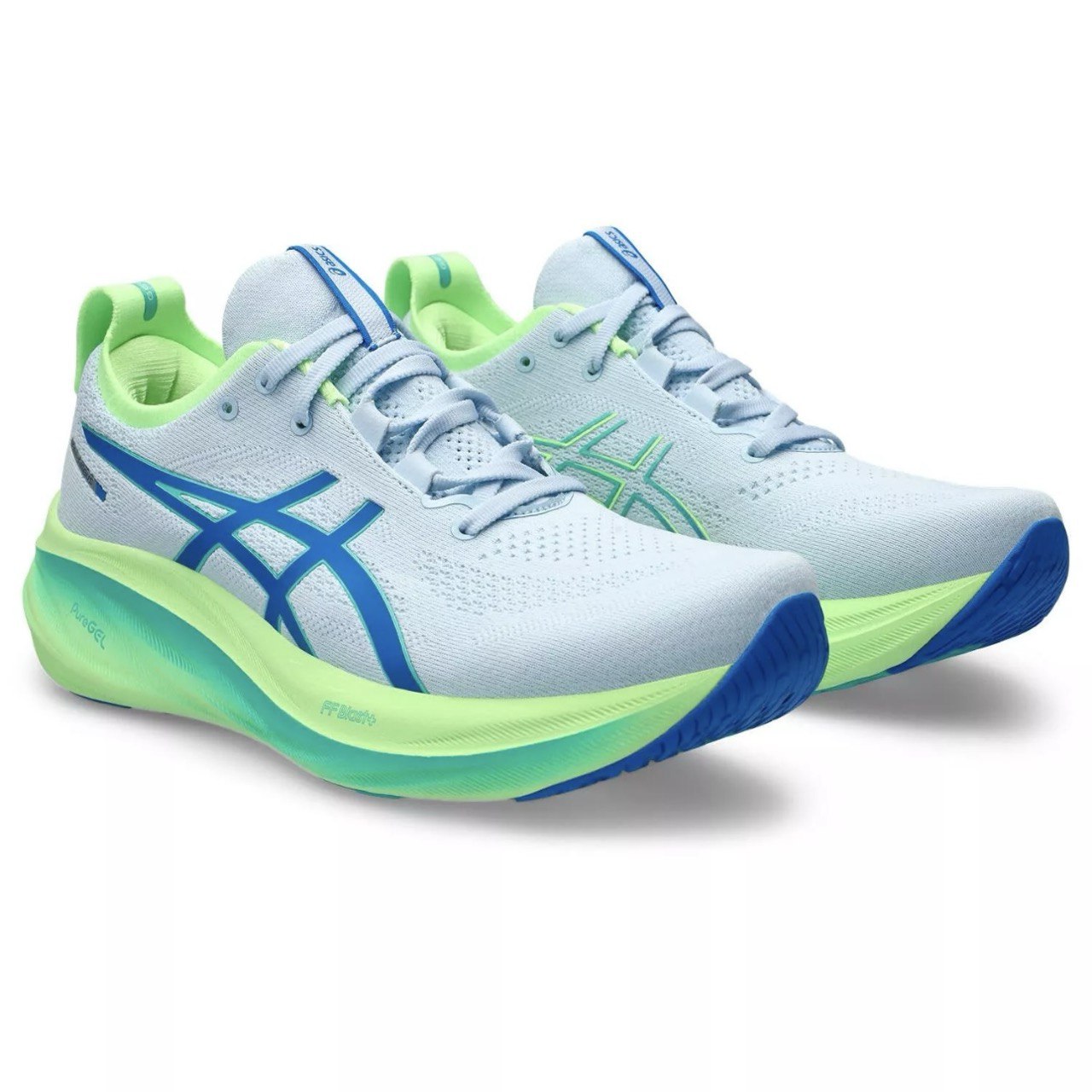 Asics Gel-Nimbus 26™ – Bleu avec Vert