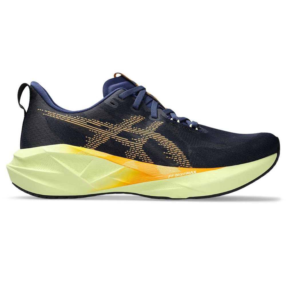 Asics Novablast 5™ – Bleu marine avec Vert et Orange
