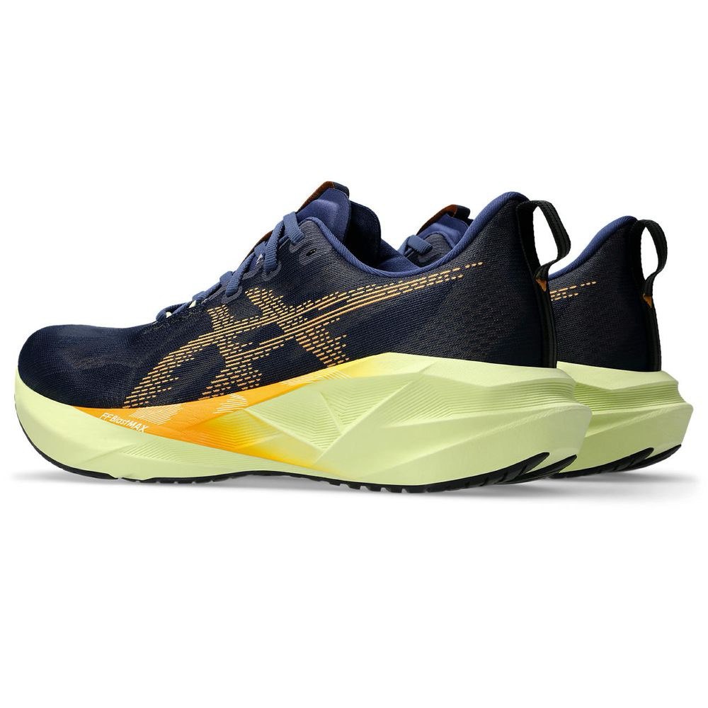 Asics Novablast 5™ – Bleu marine avec Vert et Orange